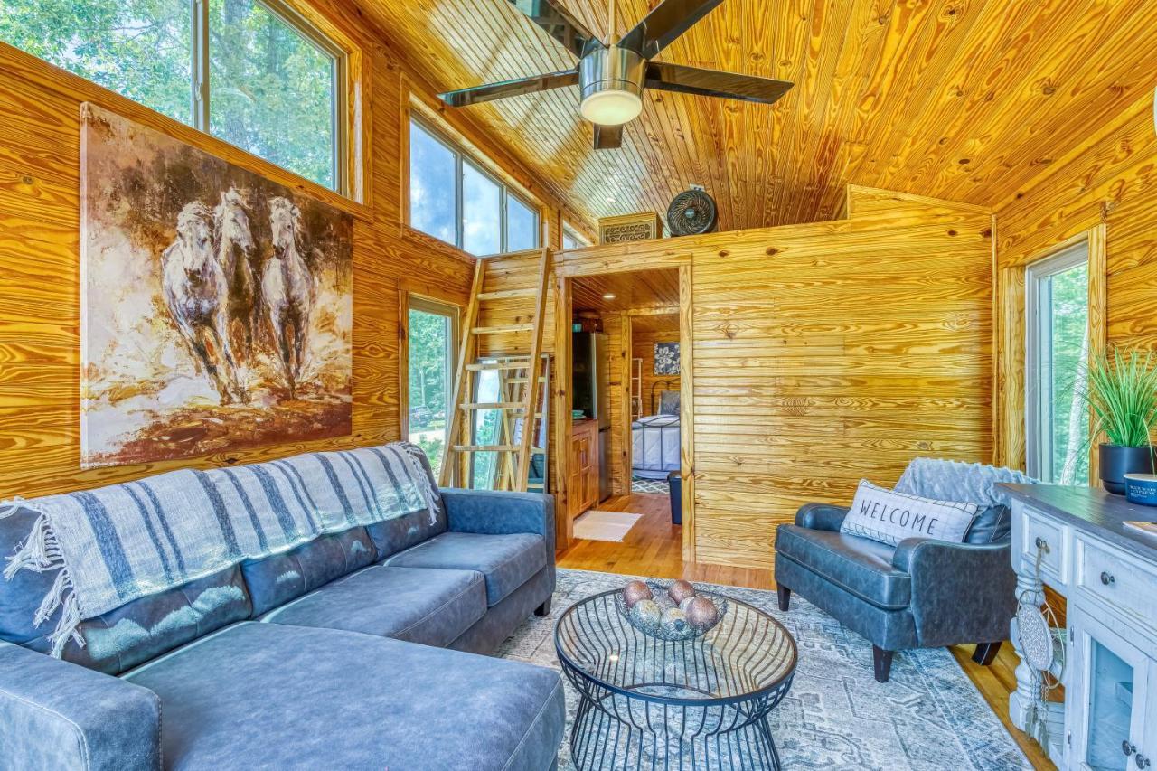 The Gemini-A Dreamy, Waterfront Tiny Cabin Rogersville Exterior foto