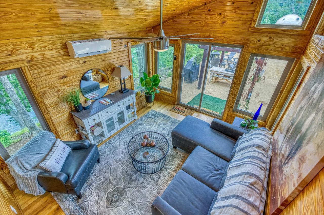 The Gemini-A Dreamy, Waterfront Tiny Cabin Rogersville Exterior foto