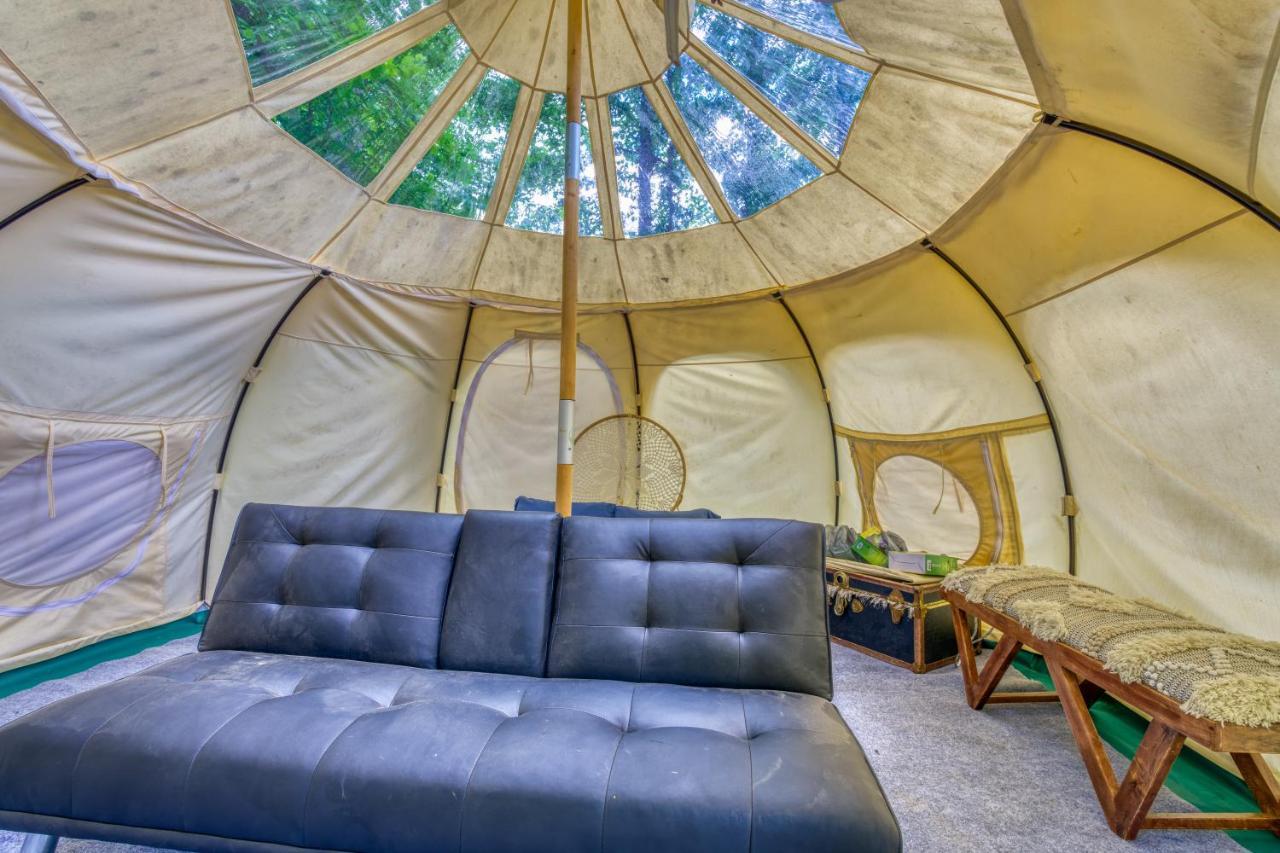 The Gemini-A Dreamy, Waterfront Tiny Cabin Rogersville Exterior foto